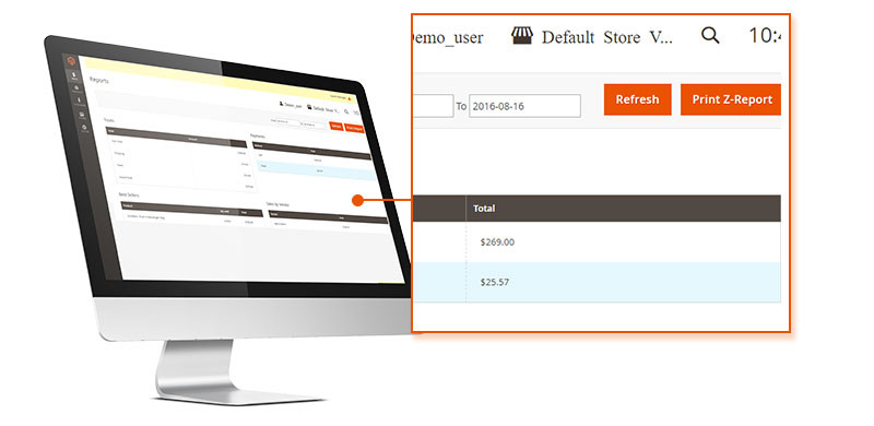 POS Point of Sales Magento 2 extension screen 2