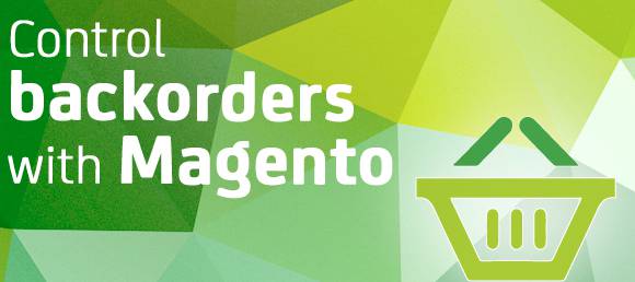 Control backorder with Magento