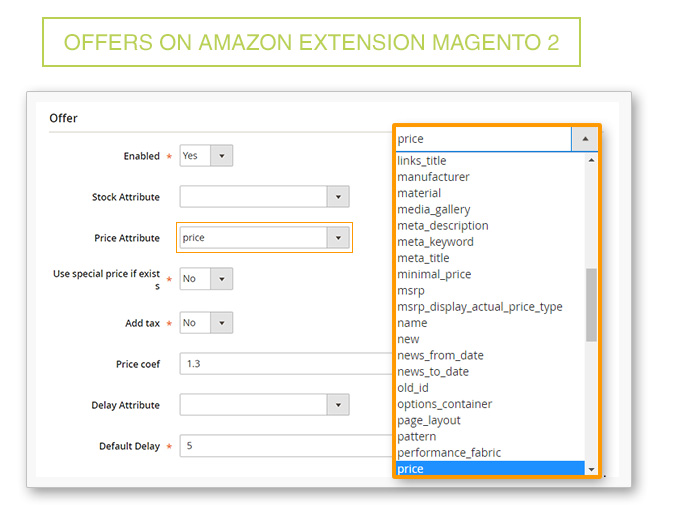 Offer on Amazon Extension Magento 2
